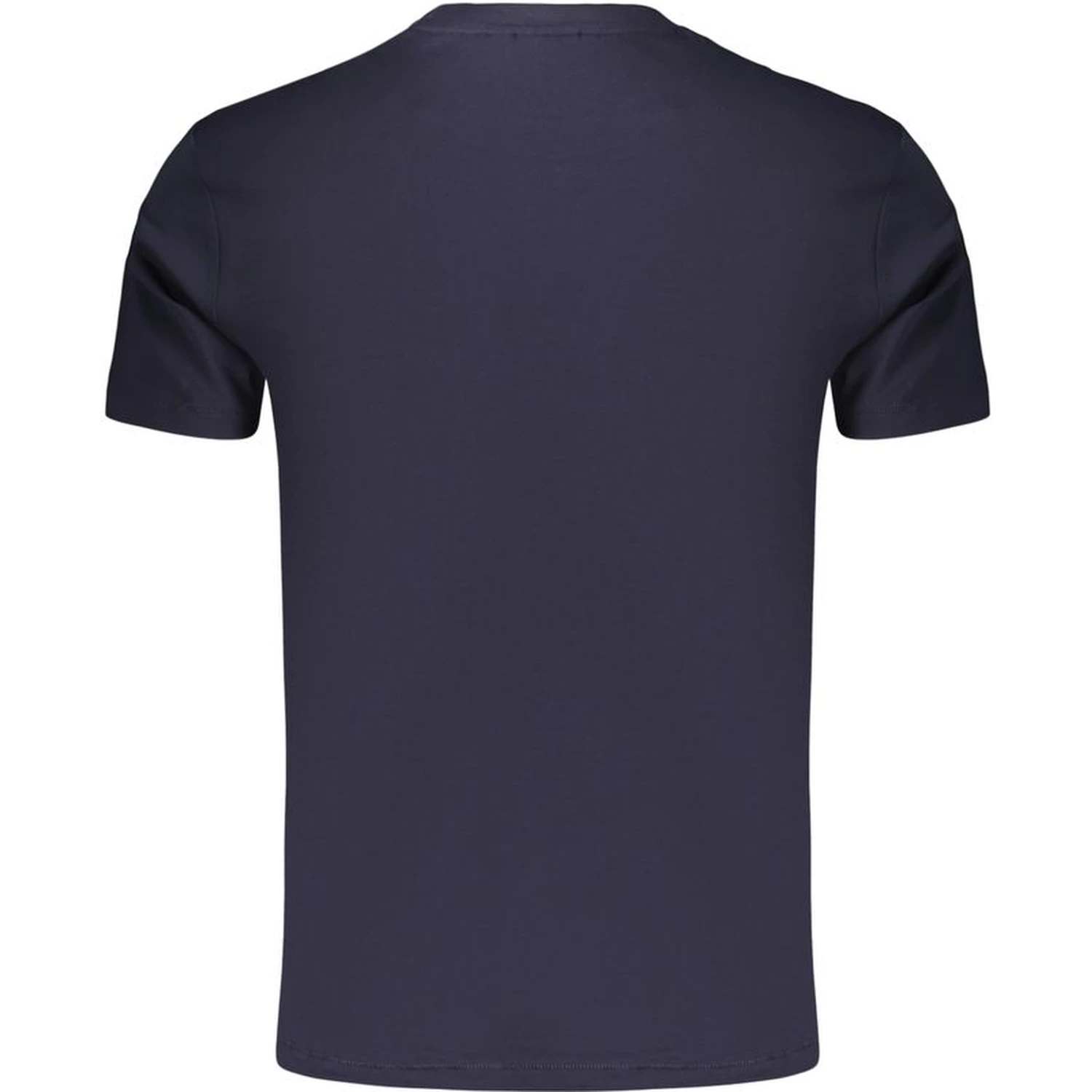 Blue Cotton Men's T-Shirt