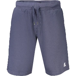 Blue Cotton Mens Sweatpants