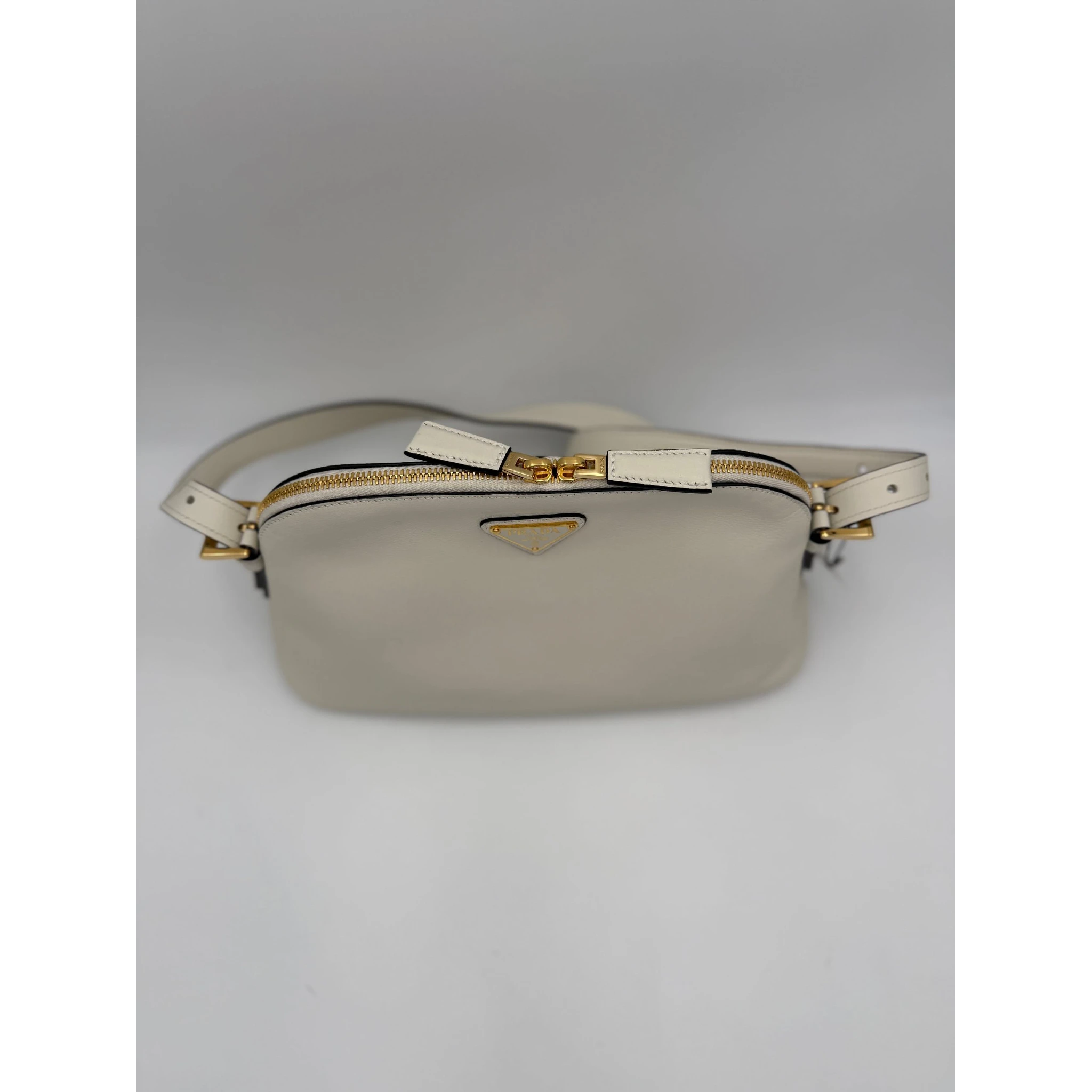 PRADA Bauletto BOWLING in Leather Handbag