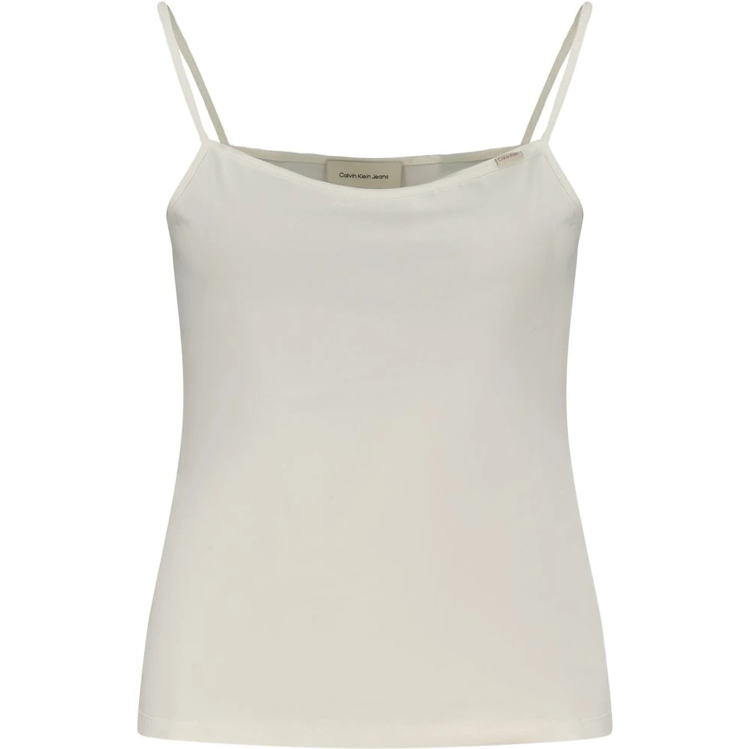 White Cotton Womens Tank