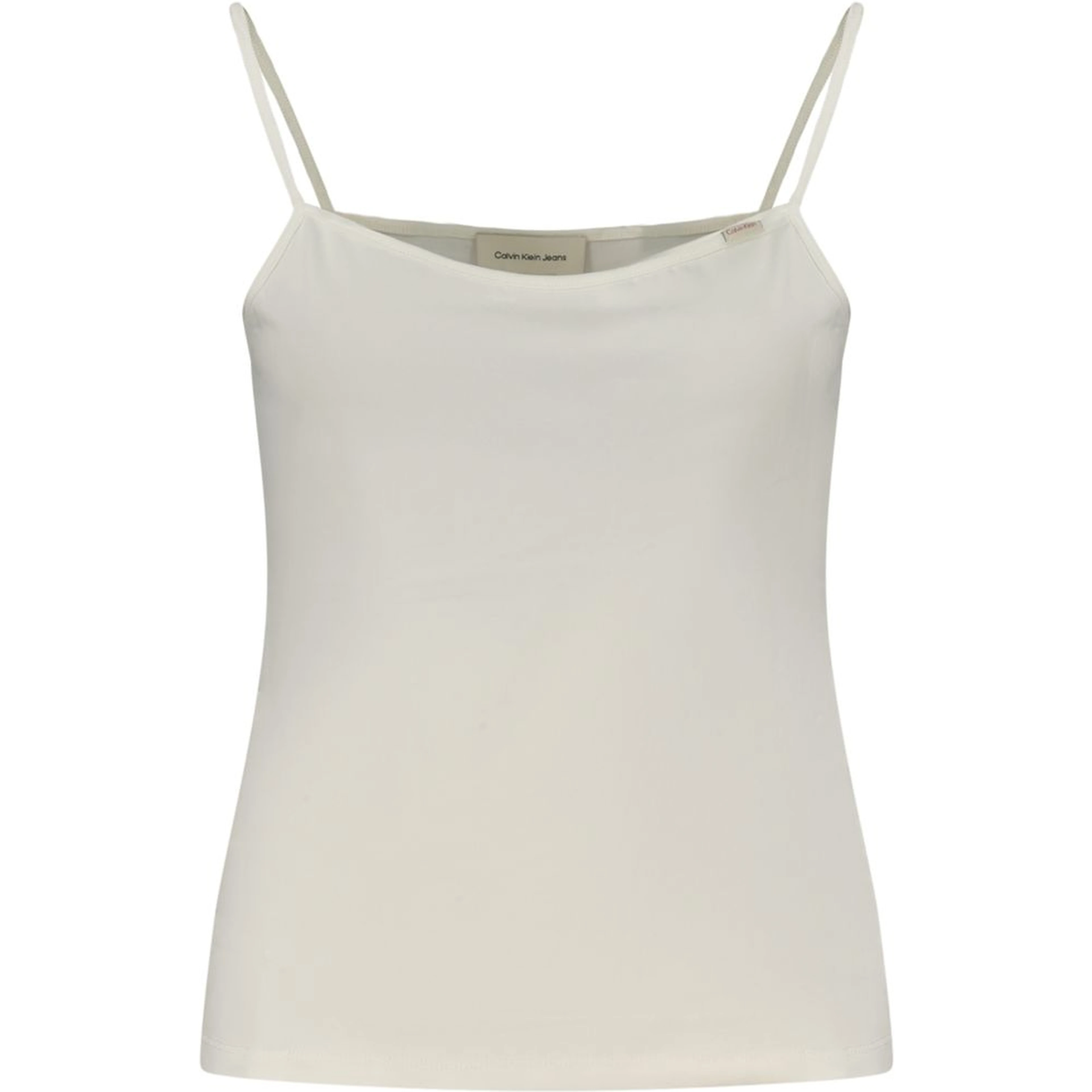 White Cotton Womens Tank