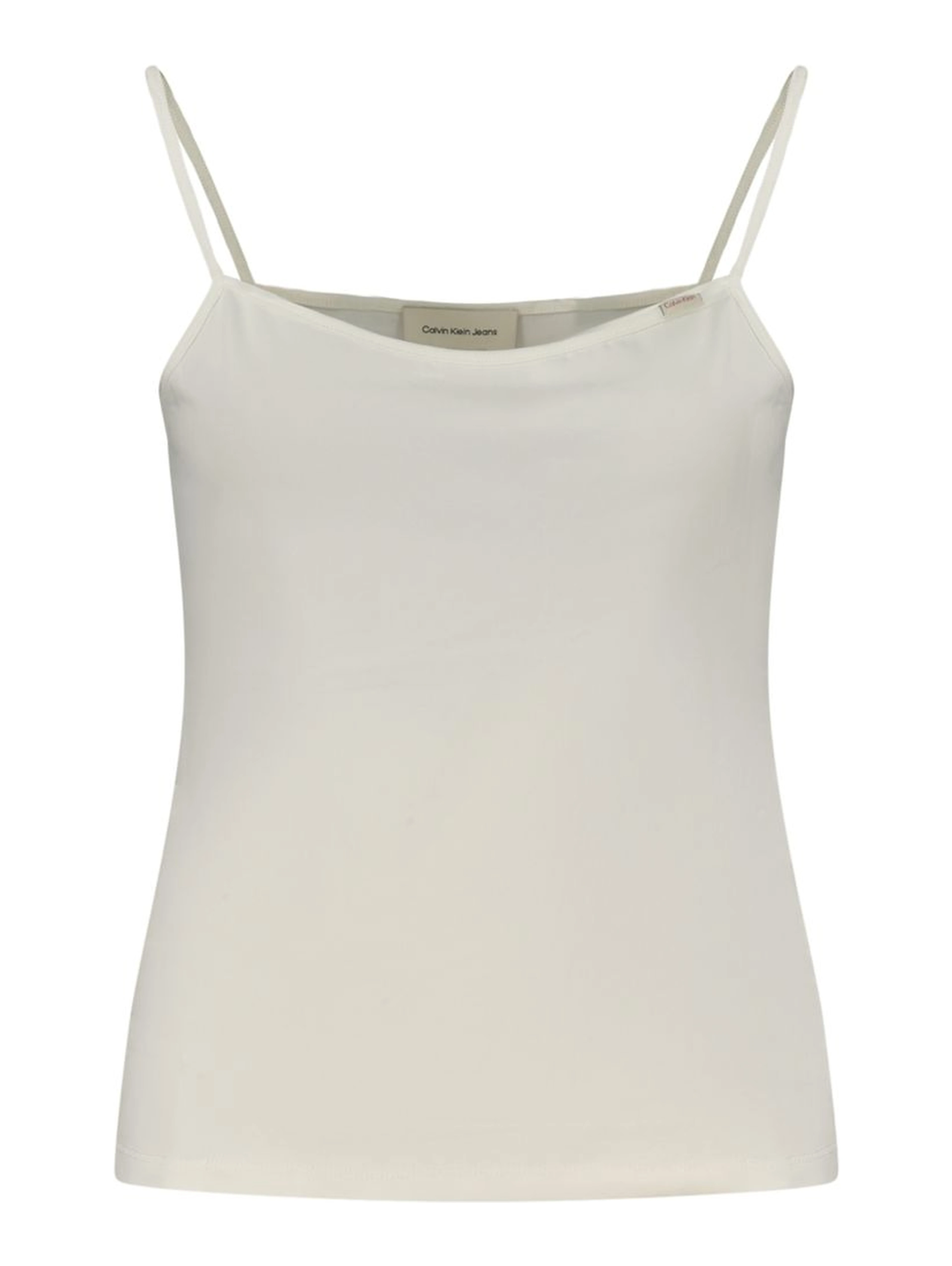 White Cotton Womens Tank