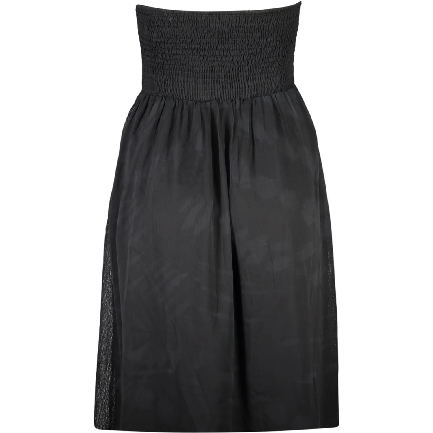 Black Polyester Women's Dress