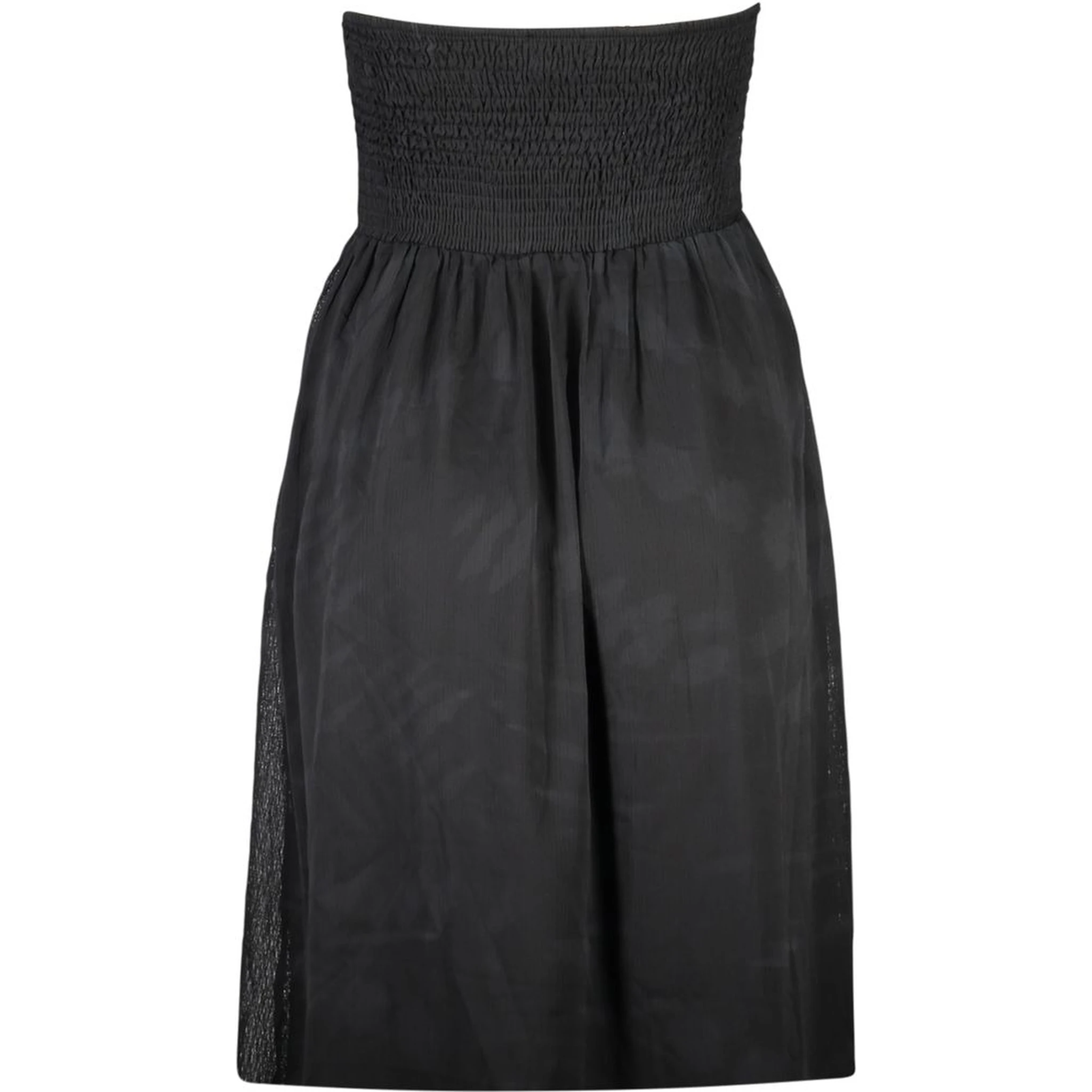 Black Polyester Women's Dress