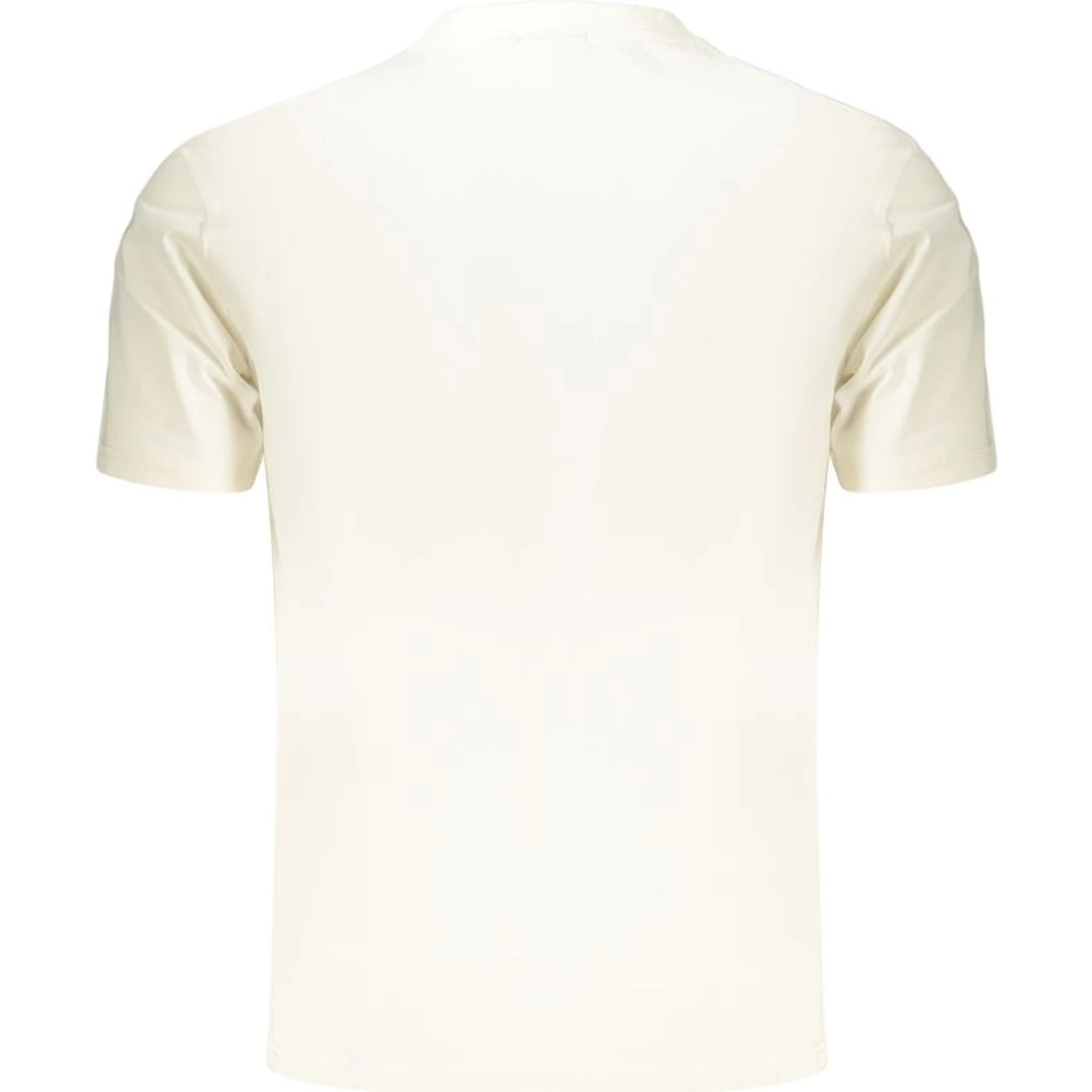 White Cotton Men's T-Shirt