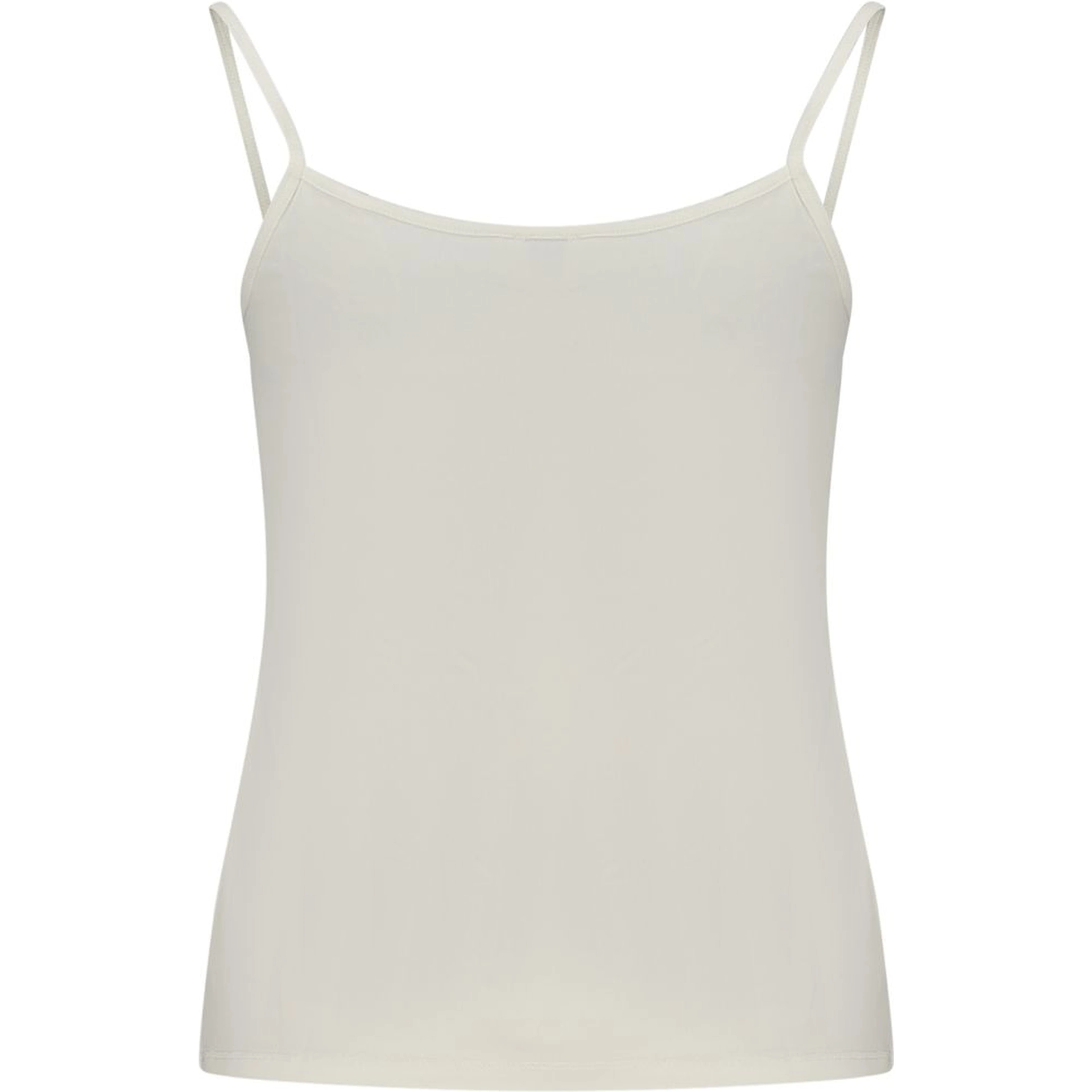 White Cotton Womens Tank