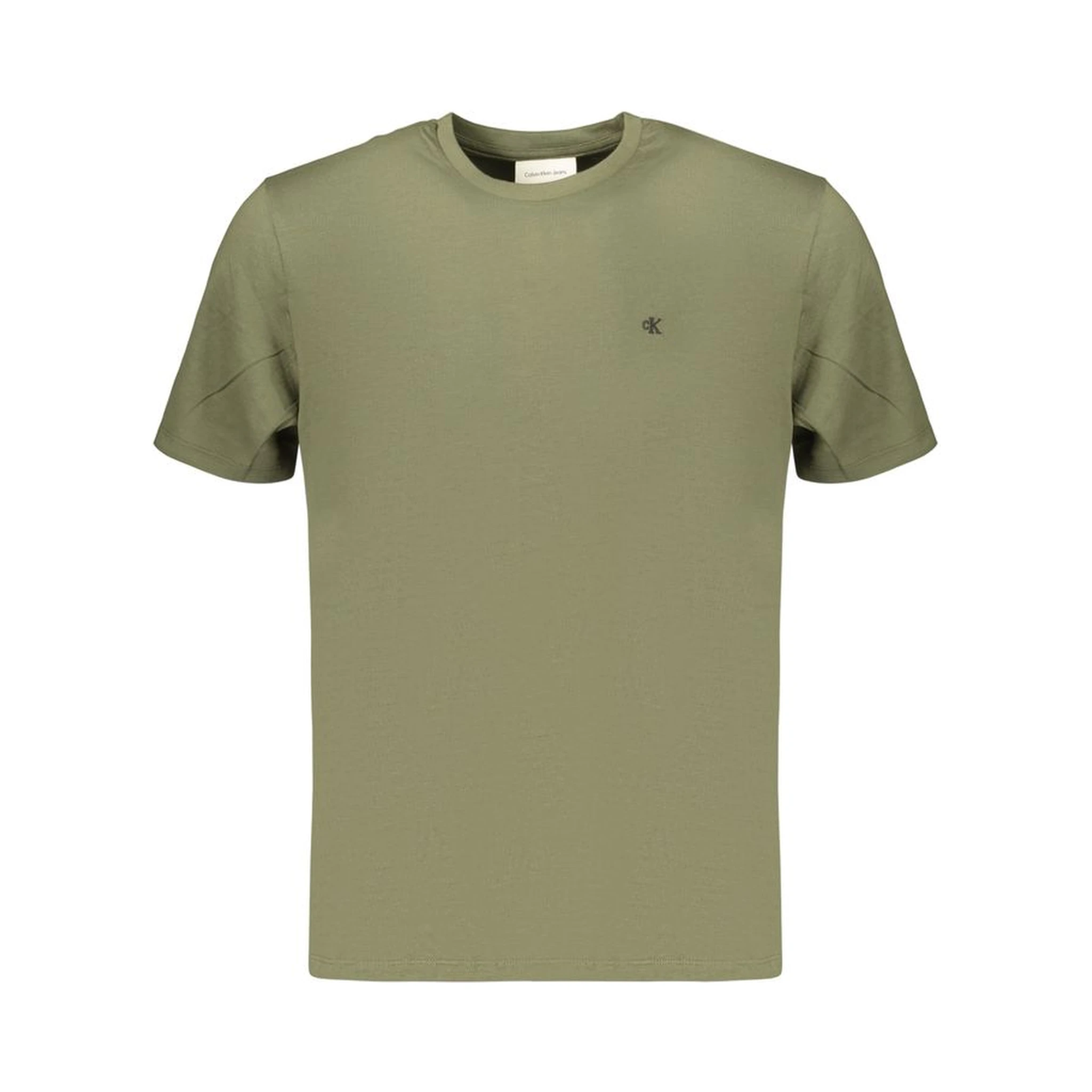 Green Cotton Men's T-Shirt