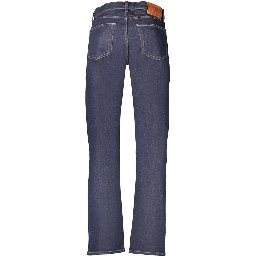 Blue Cotton Men's Jean Crafted for Elegance and Comfort