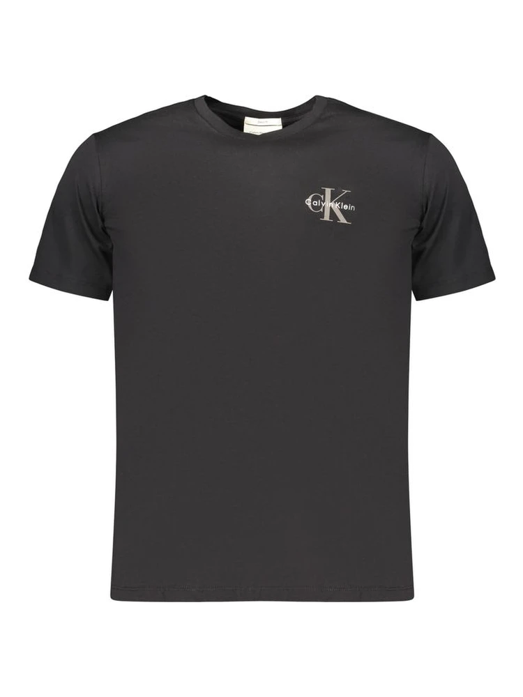 Black Cotton Men's T-Shirt