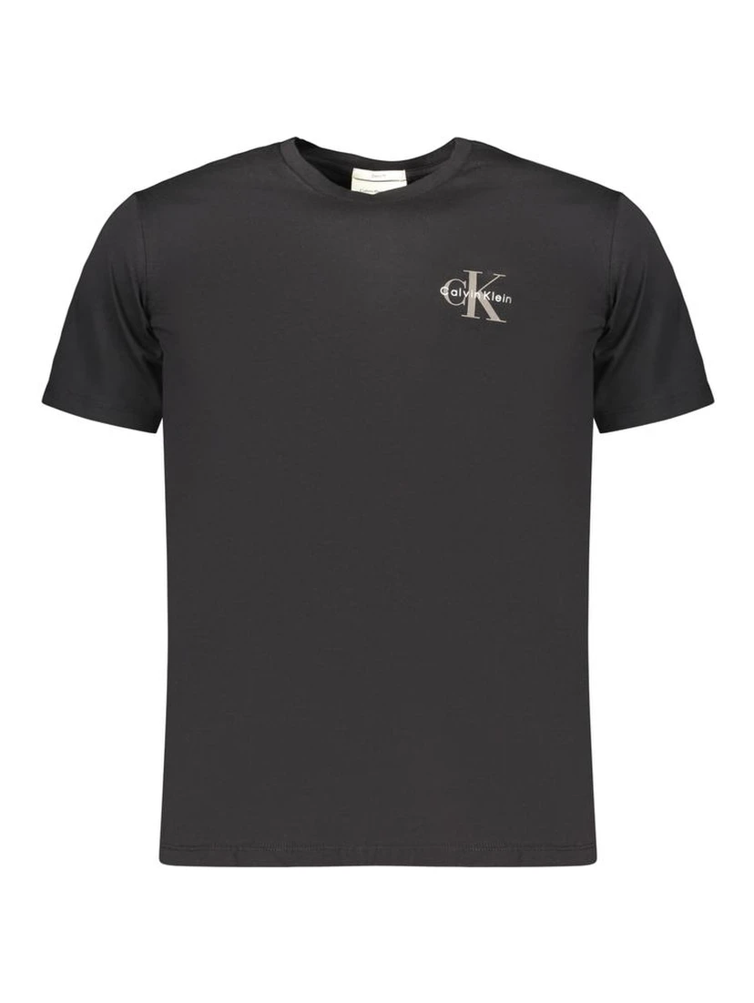 Black Cotton Men's T-Shirt