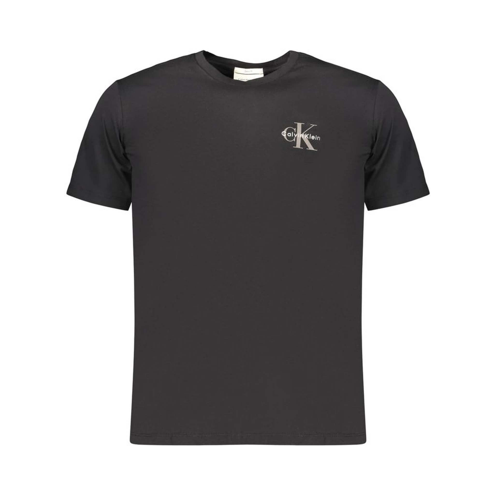 Black Cotton Men's T-Shirt