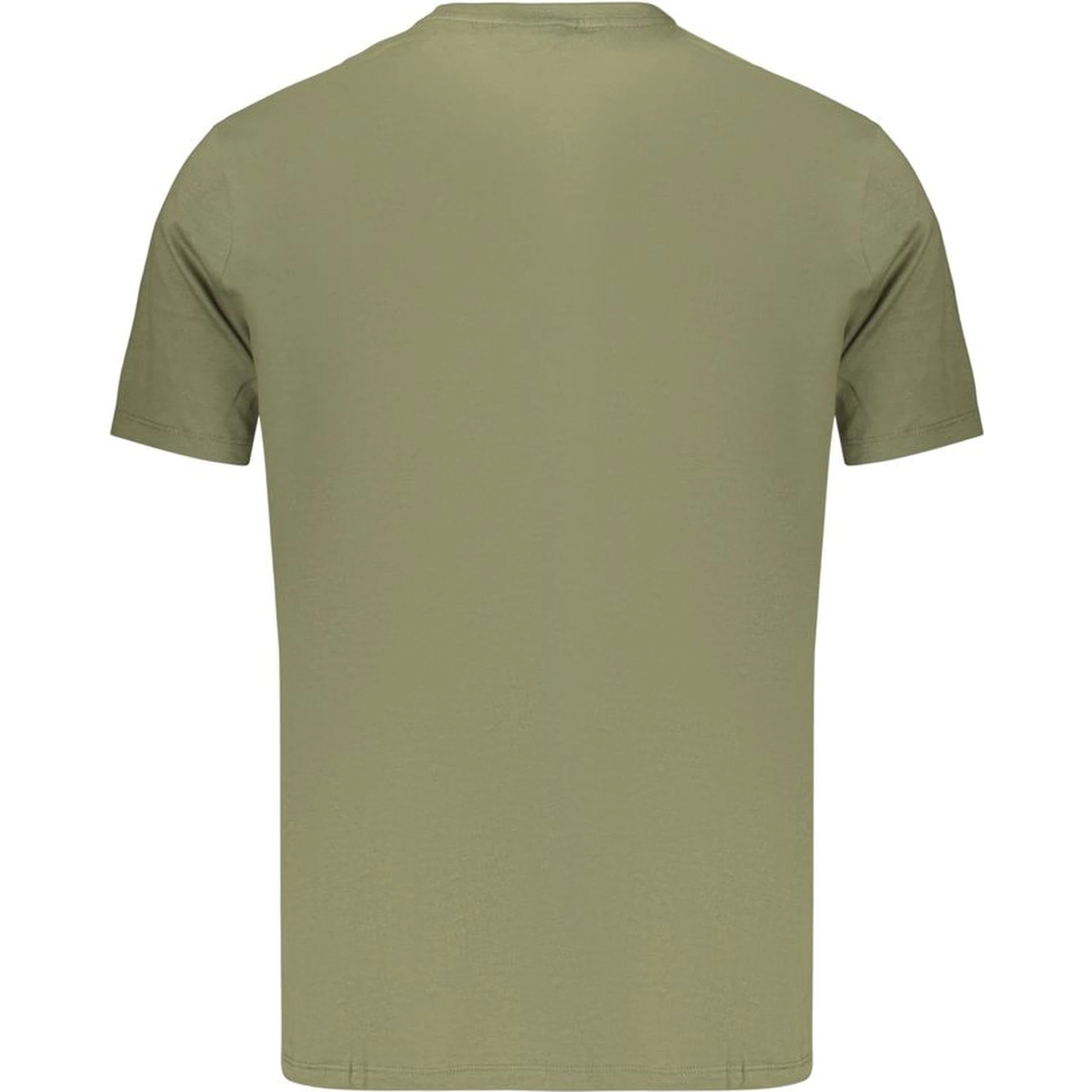 Green Cotton Men's T-Shirt