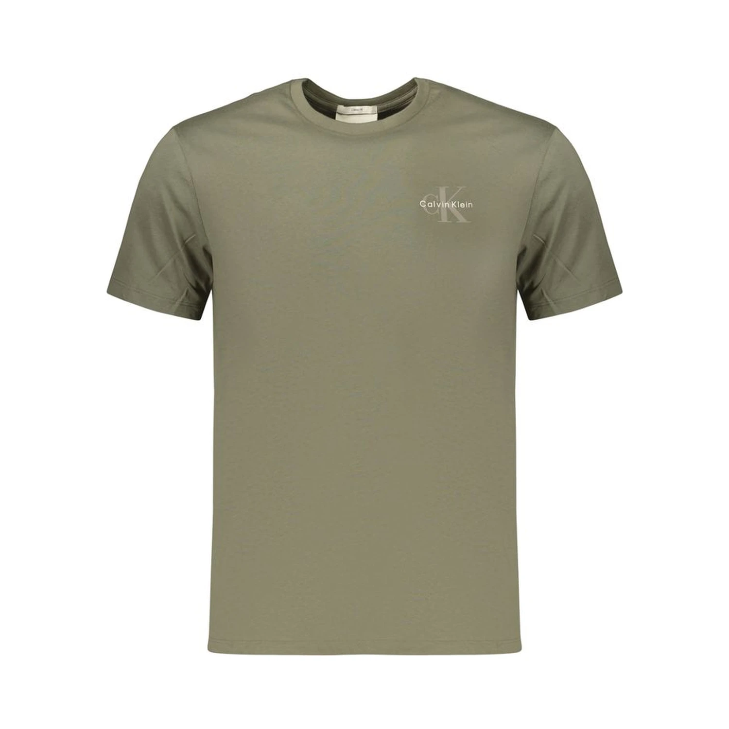 Green Cotton Men's T-Shirt