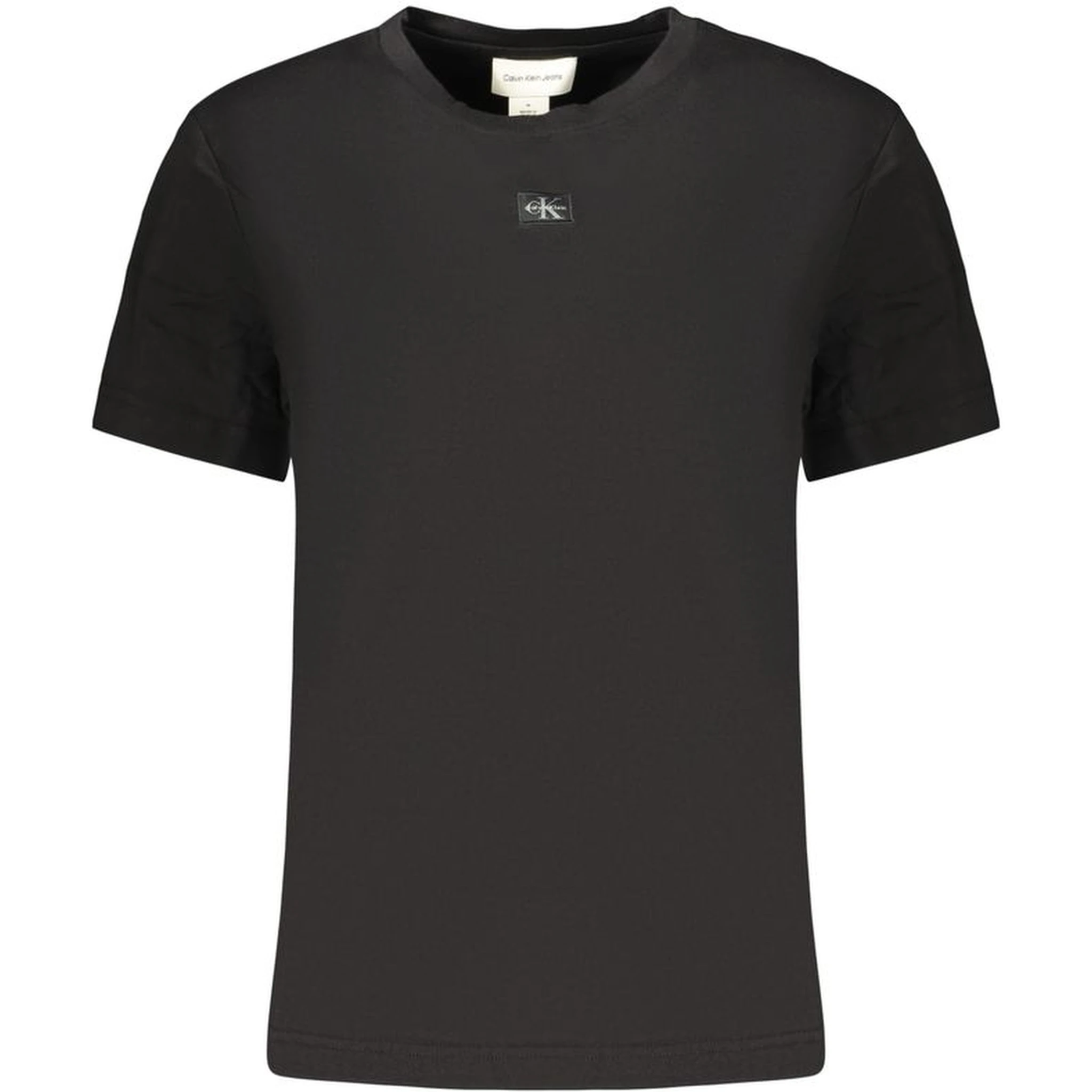Black Cotton Womens T-Shirt