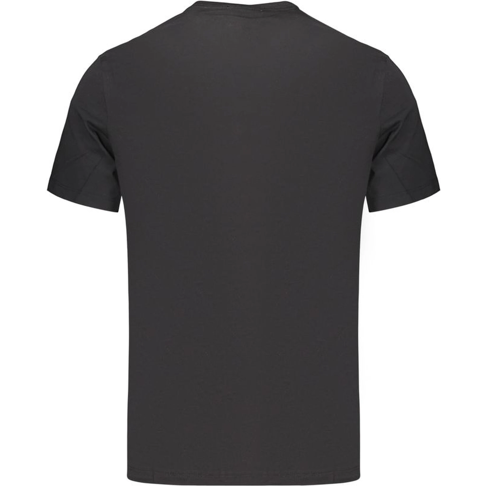 Black Cotton Men's T-Shirt