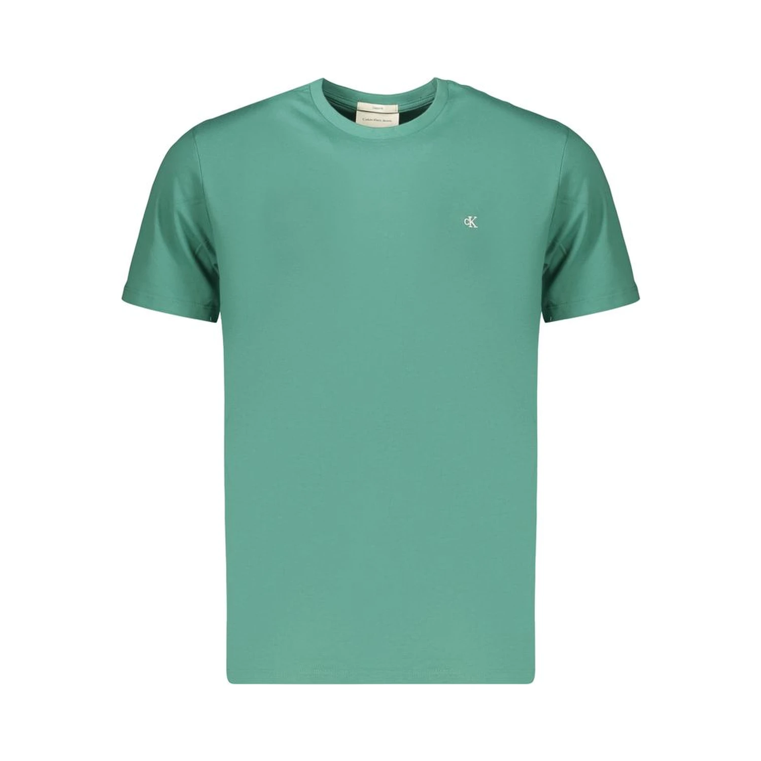 Green Cotton Mens T-Shirt