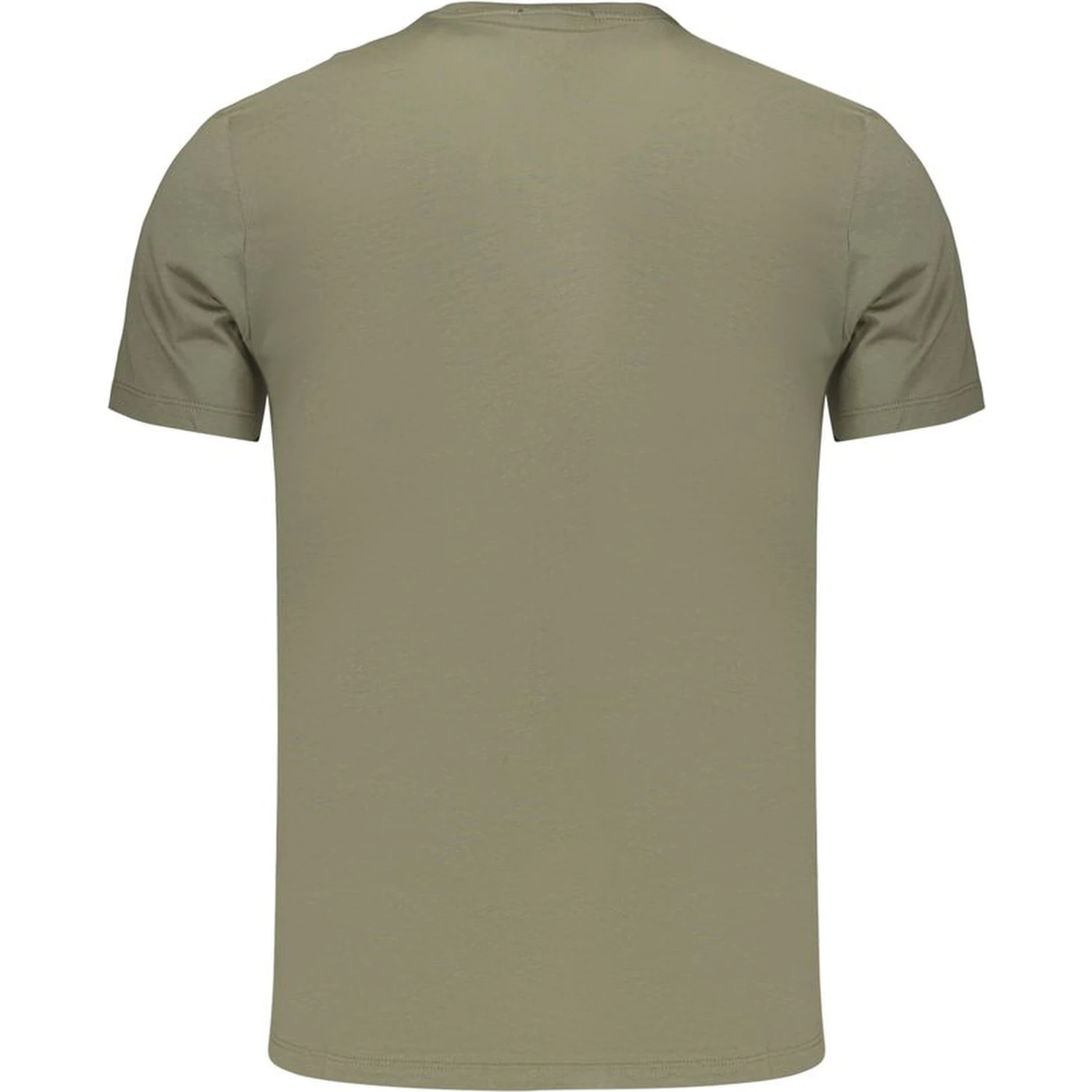 Green Cotton Men's T-Shirt
