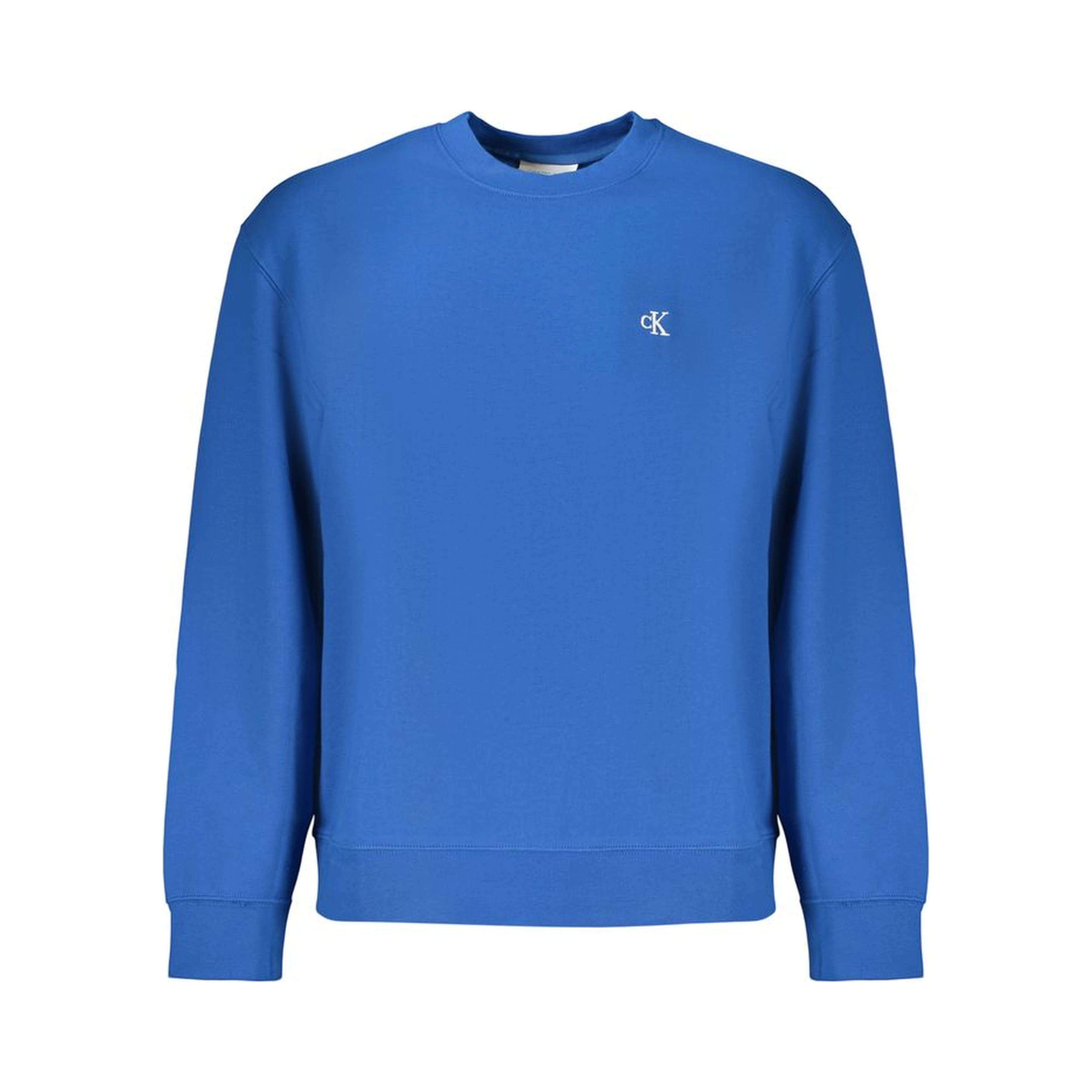 Blue Cotton Men's Sweatshirt