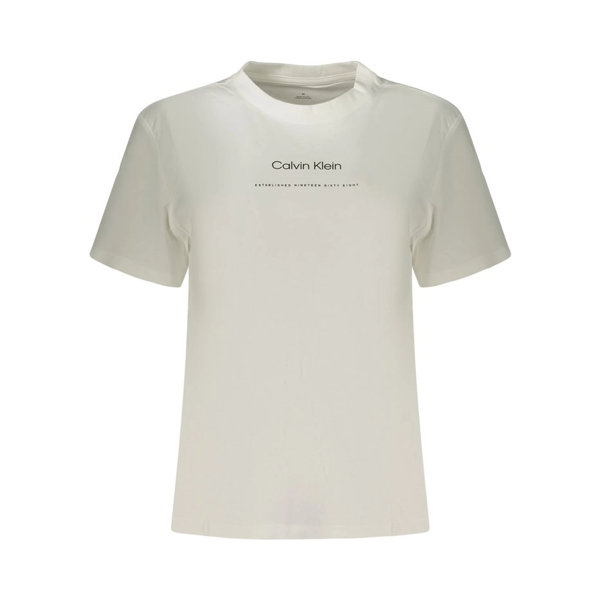 White Cotton Women T-Shirt