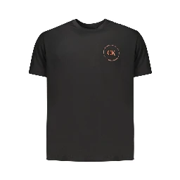 Black Cotton Men's T-Shirt