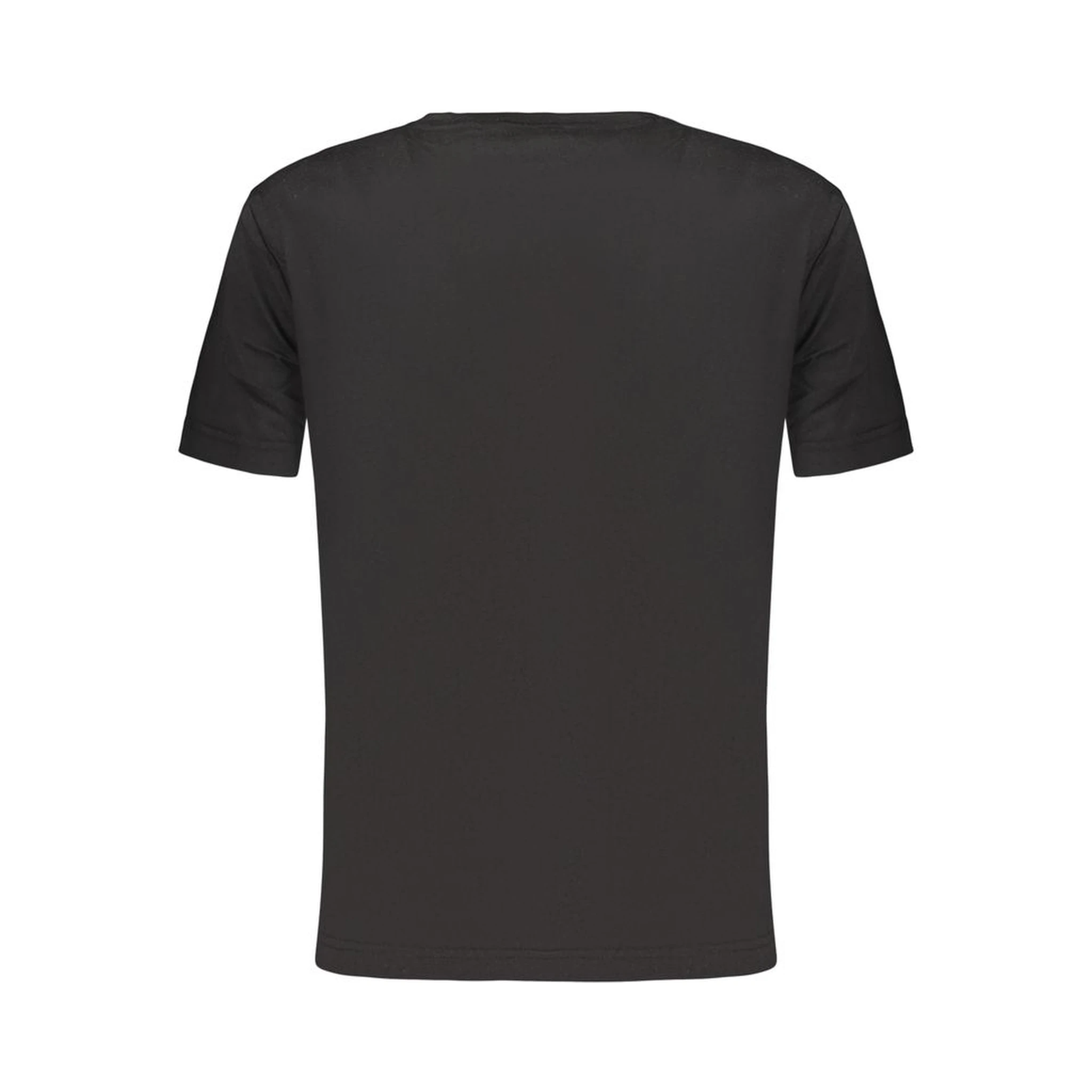 Black Cotton Womens T-Shirt