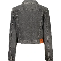Black Cotton Women's Jacket