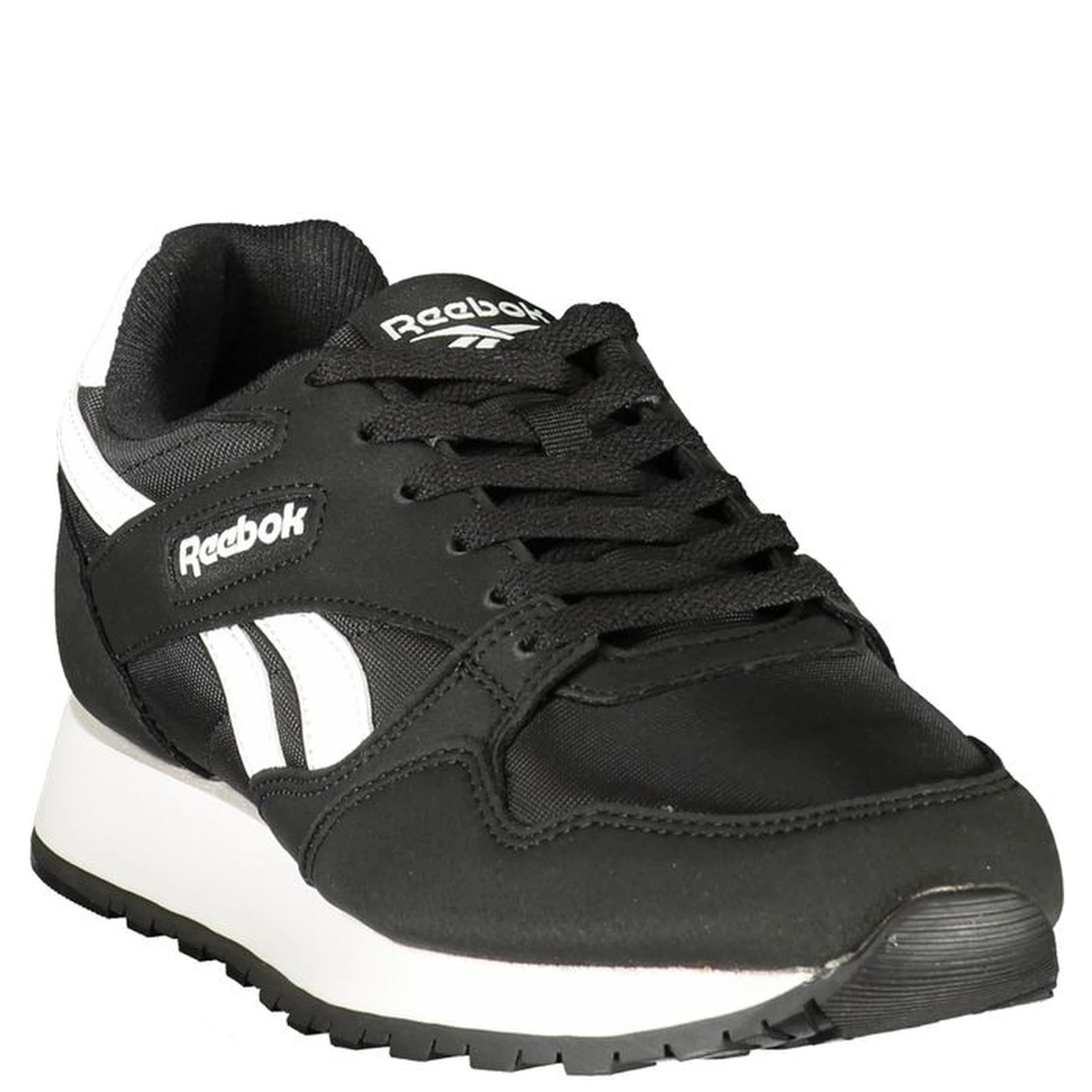 Black Polyester Unisex Sneaker