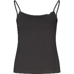 Black Cotton Women's Tank
