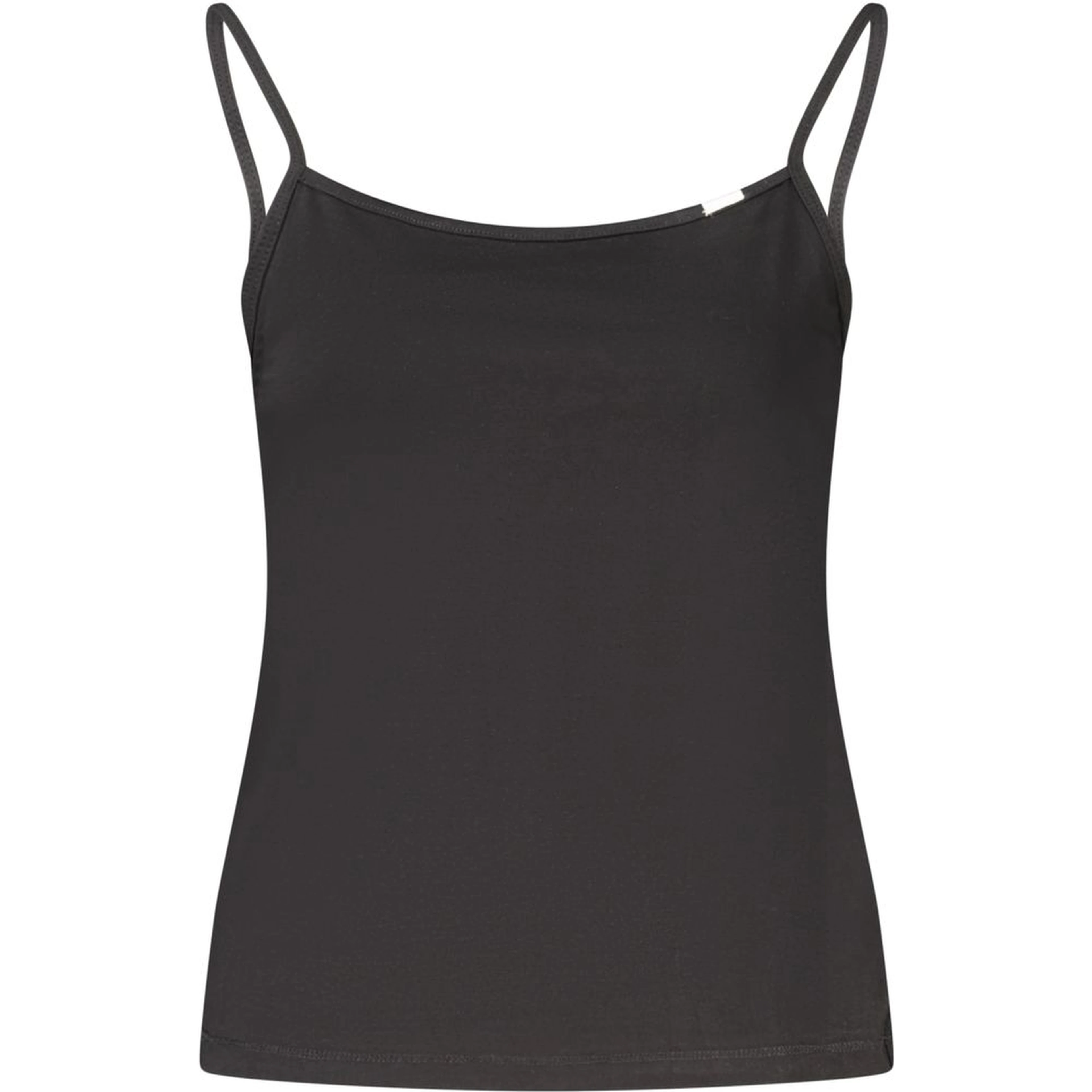 Black Cotton Women's Tank