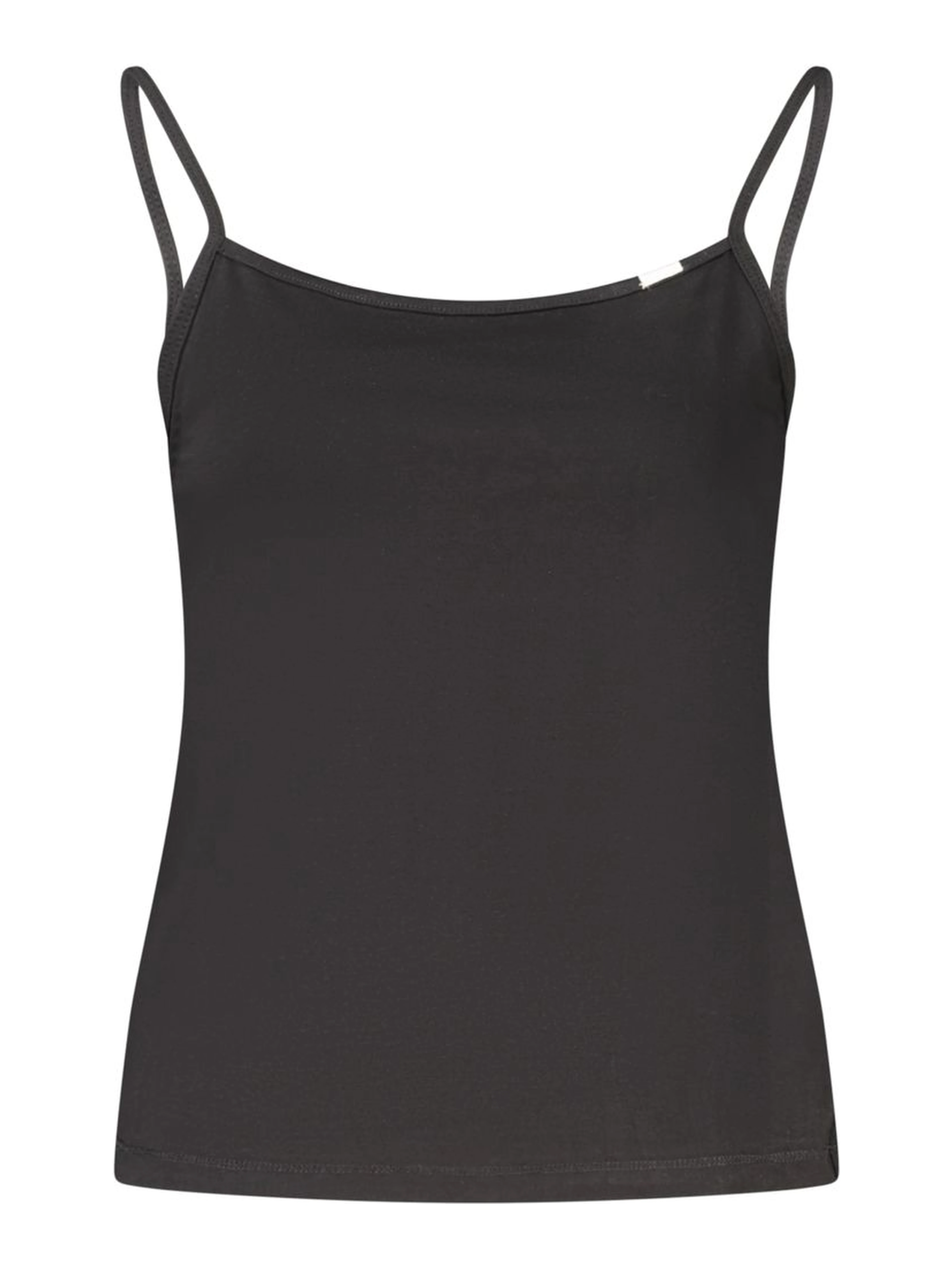 Black Cotton Women's Tank