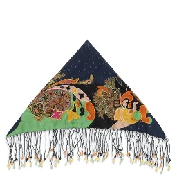 Multicolor Silk Scarf