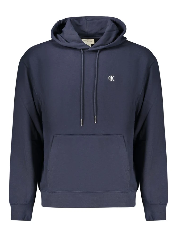 Blue Cotton Men's Sweatshirt