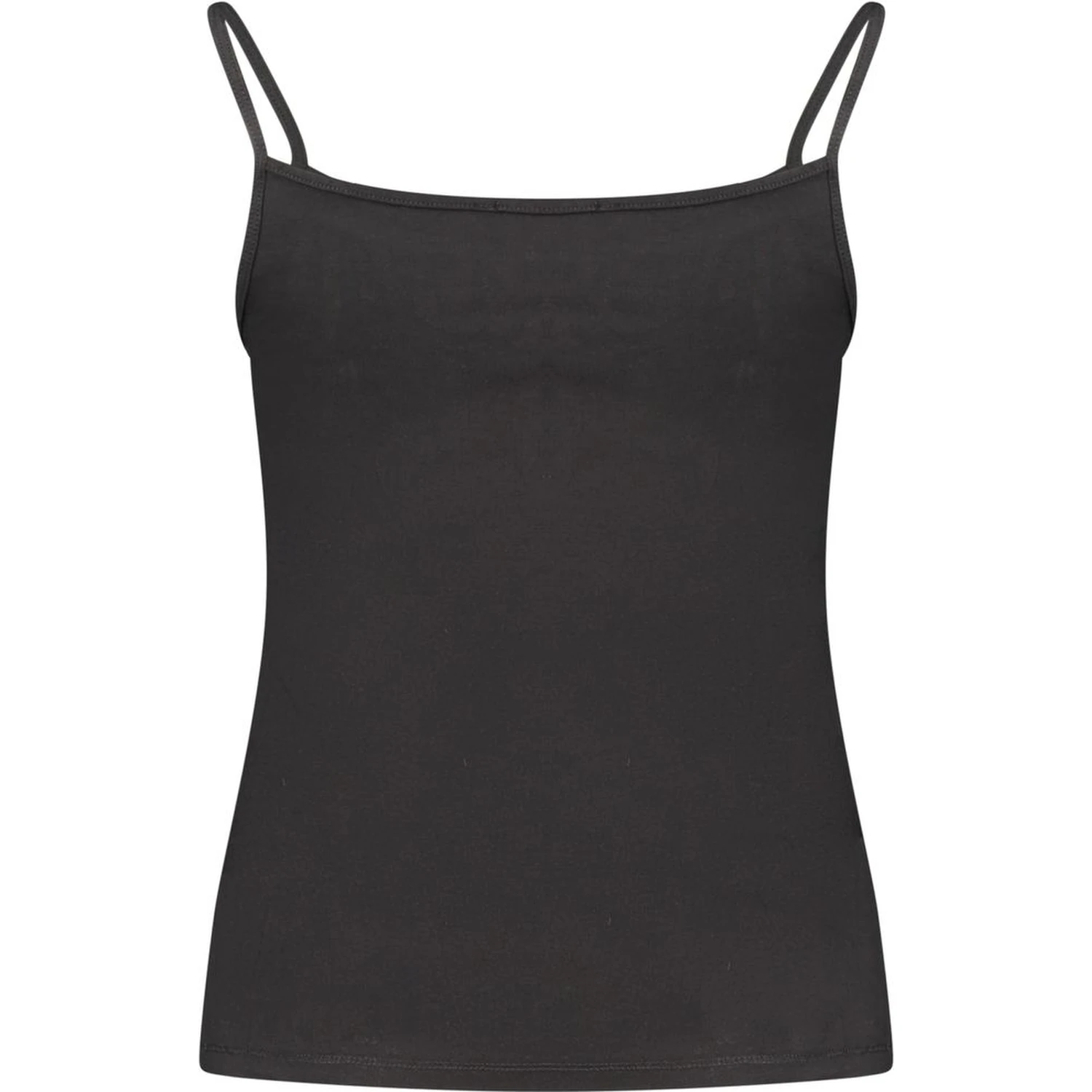 Black Cotton Women's Tank