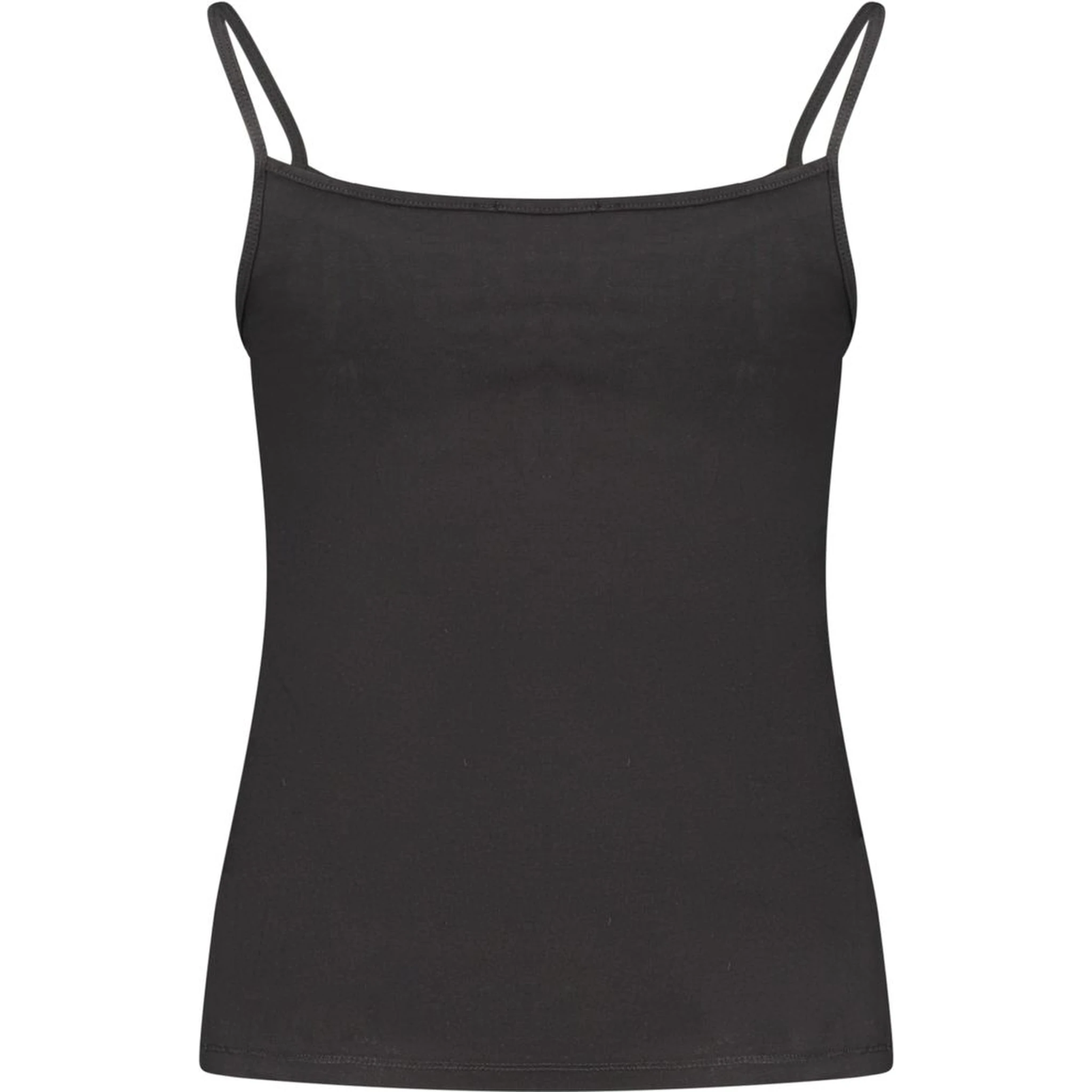 Black Cotton Women's Tank