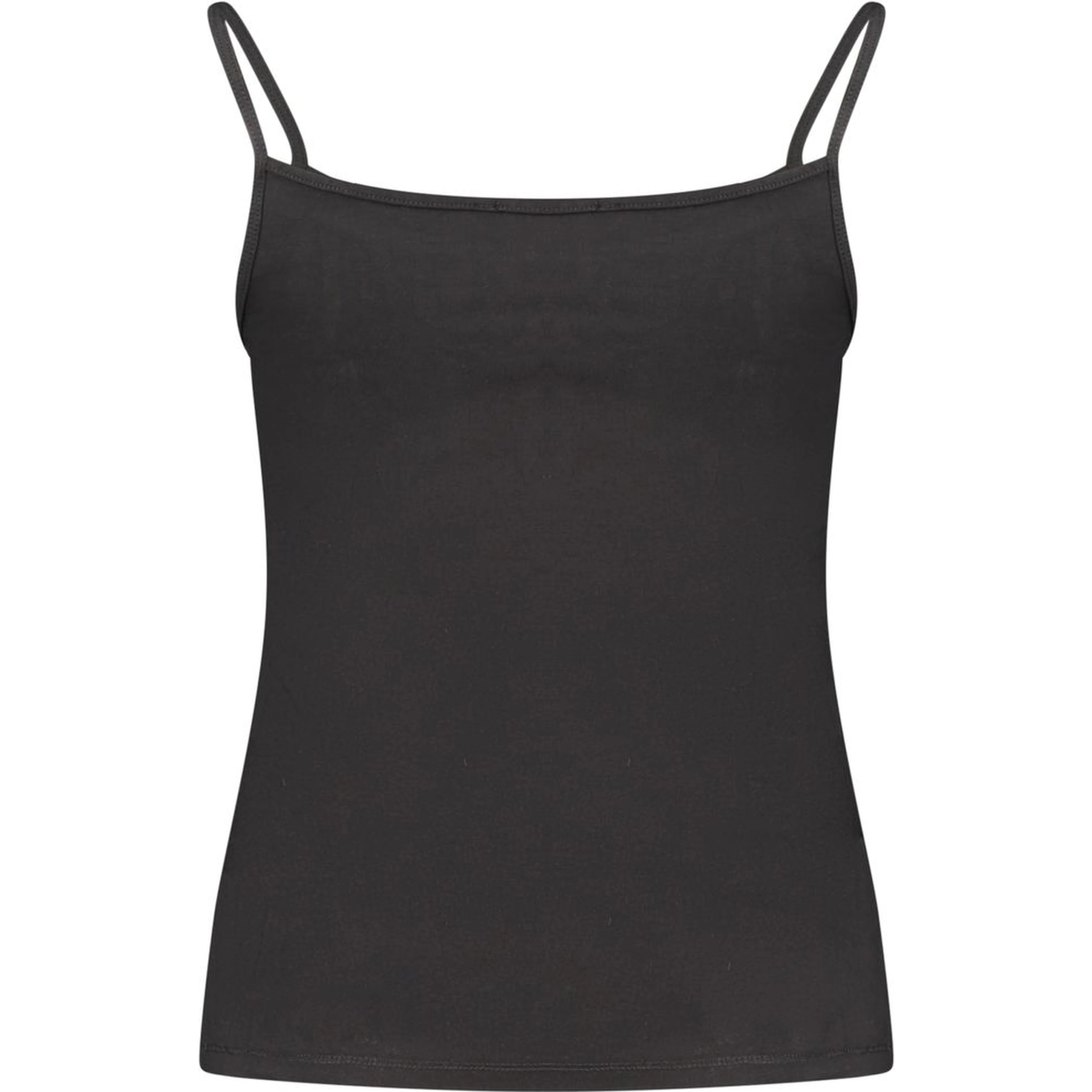 Black Cotton Women's Tank