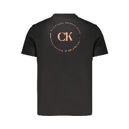 Black Cotton Men's T-Shirt