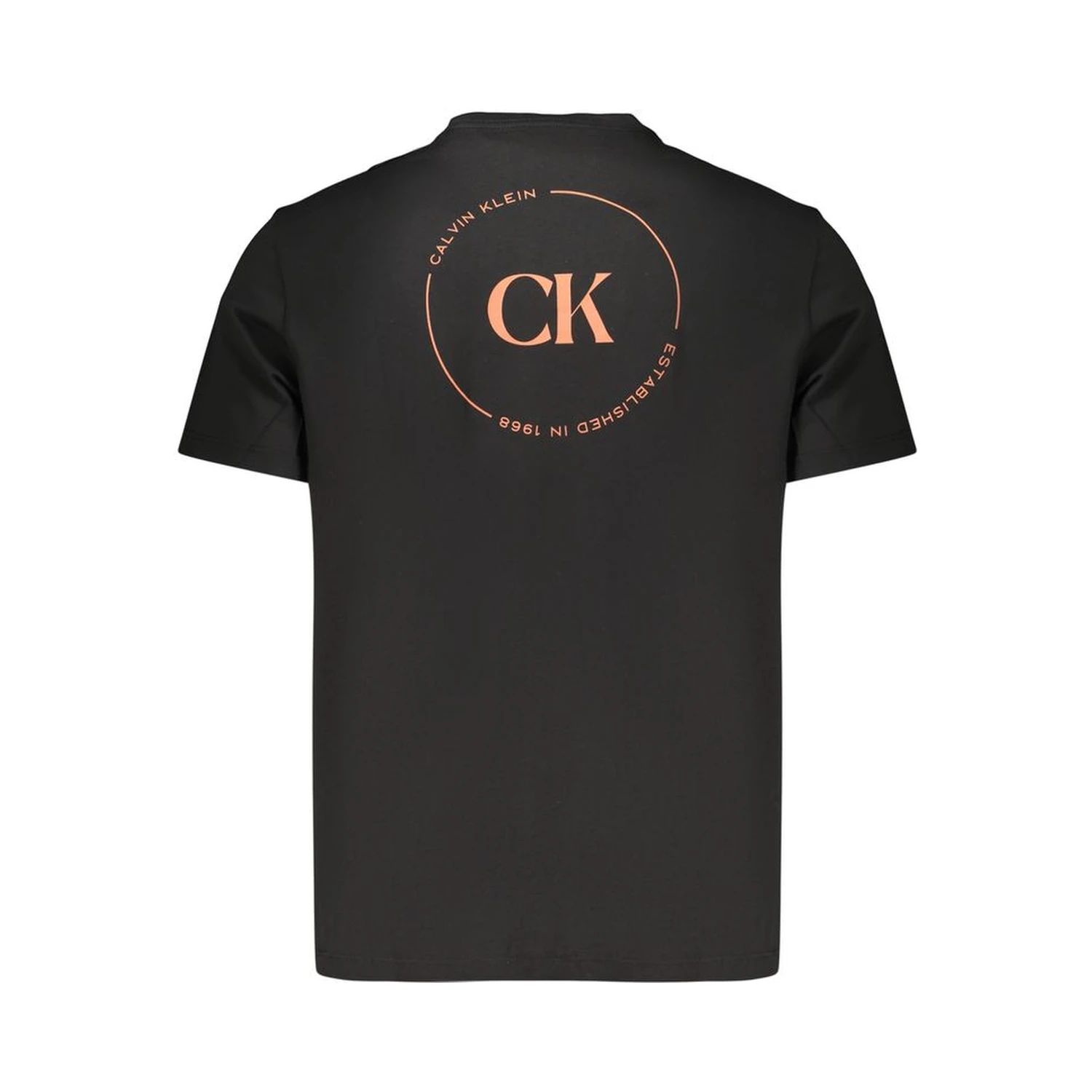 Black Cotton Men's T-Shirt