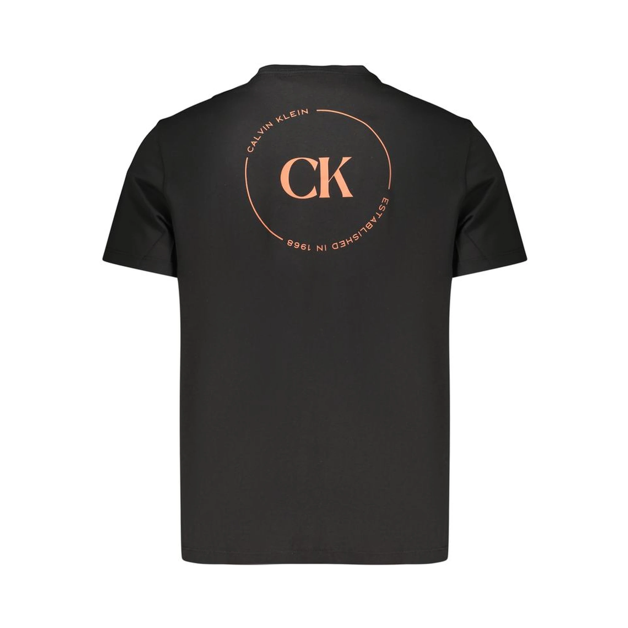 Black Cotton Men's T-Shirt