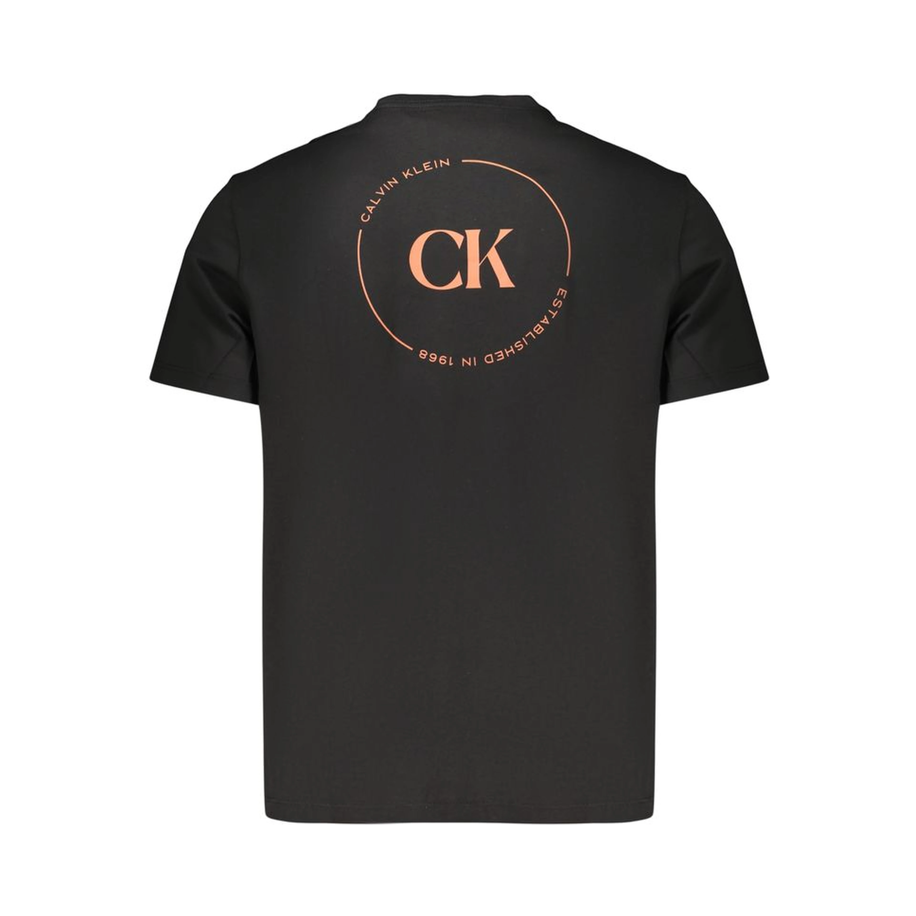 Black Cotton Men's T-Shirt