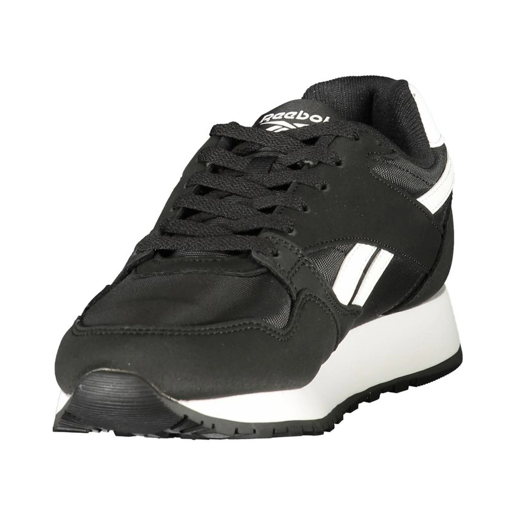 Black Polyester Unisex Sneaker