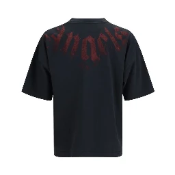 Black Cotton T-Shirt