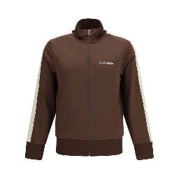 Brown Polyester Sweatshirt