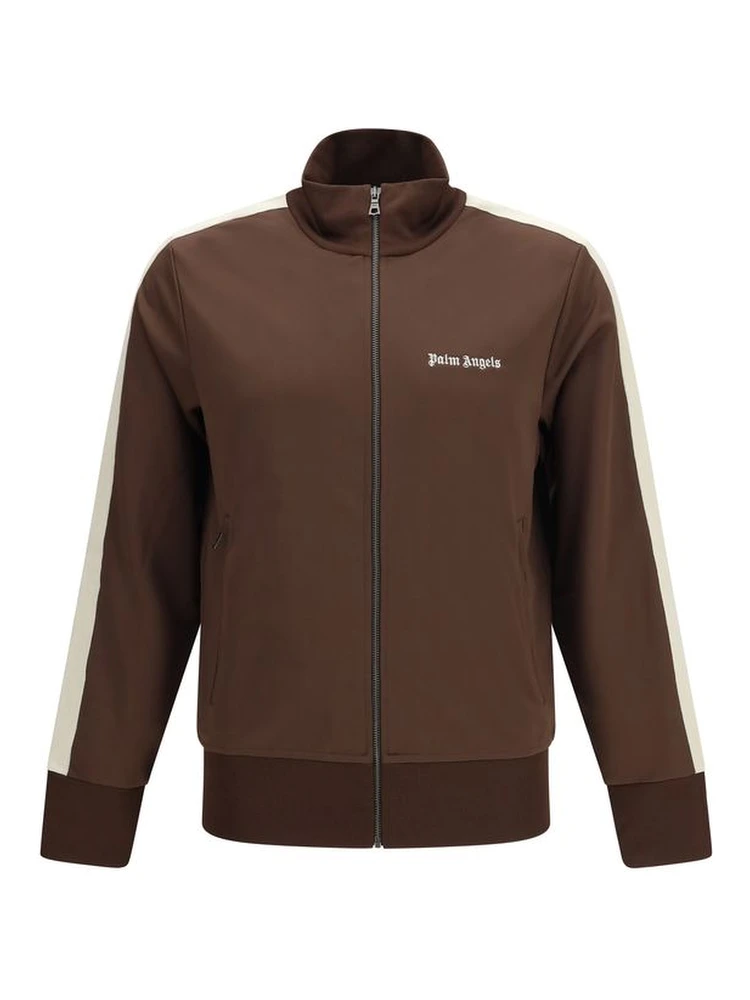 Brown Polyester Sweatshirt