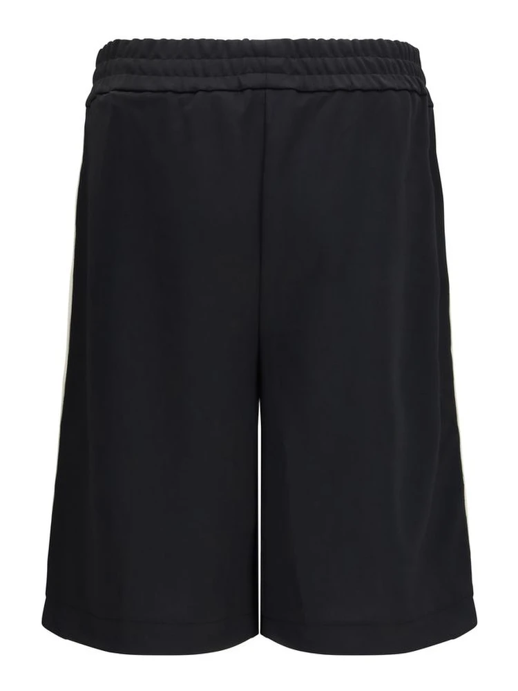Black Polyester Bermuda Shorts alternative