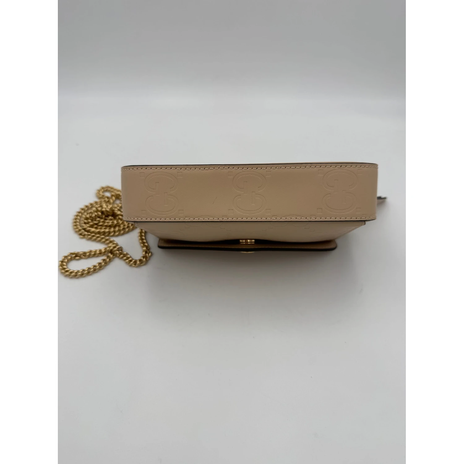 GUCCI GG Jumbo Beige with Front Pocket Shoulder Bag