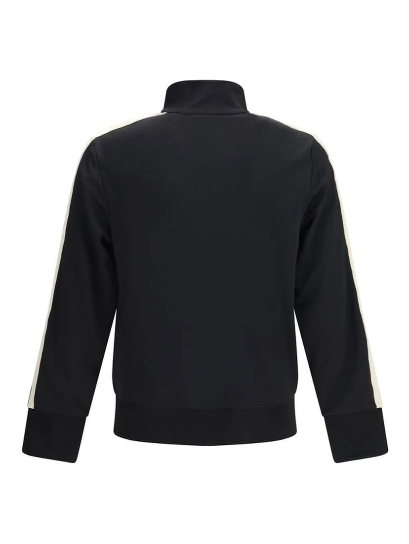 Black Polyester Sweatshirt