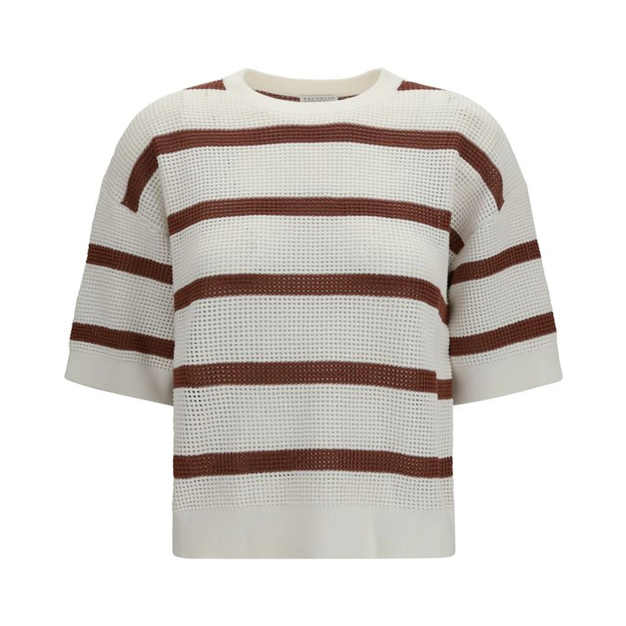 Brown Cotton Sweatshirt