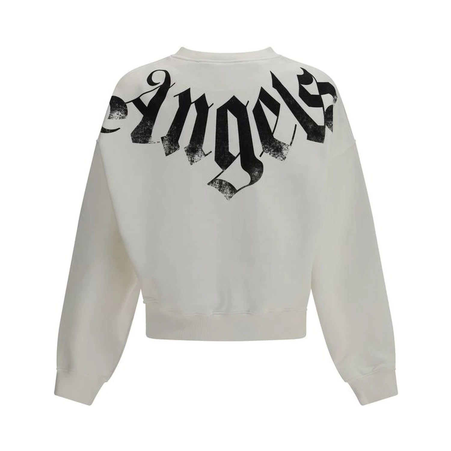 White Cotton Sweatshirt