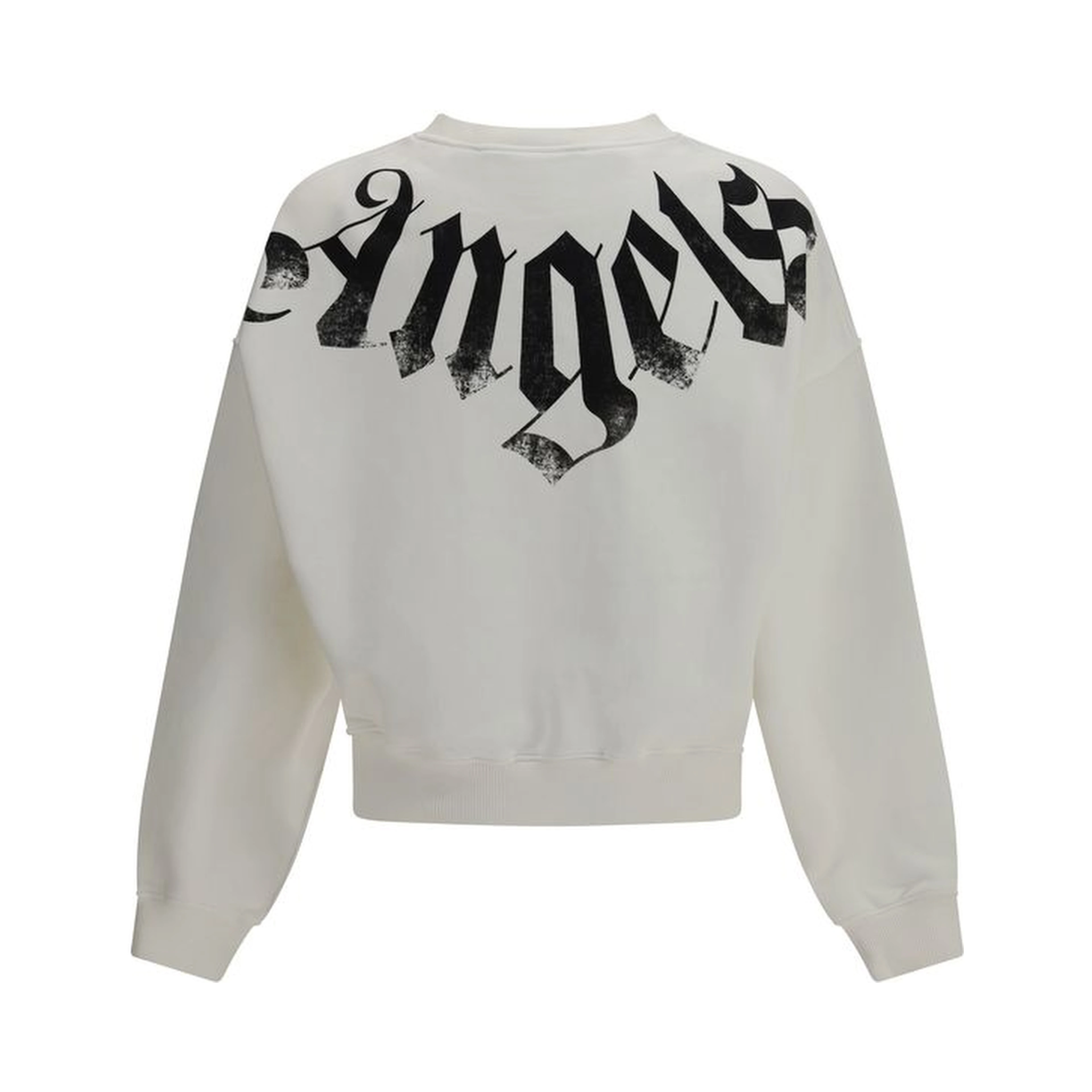 White Cotton Sweatshirt