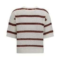 Brown Cotton Sweatshirt